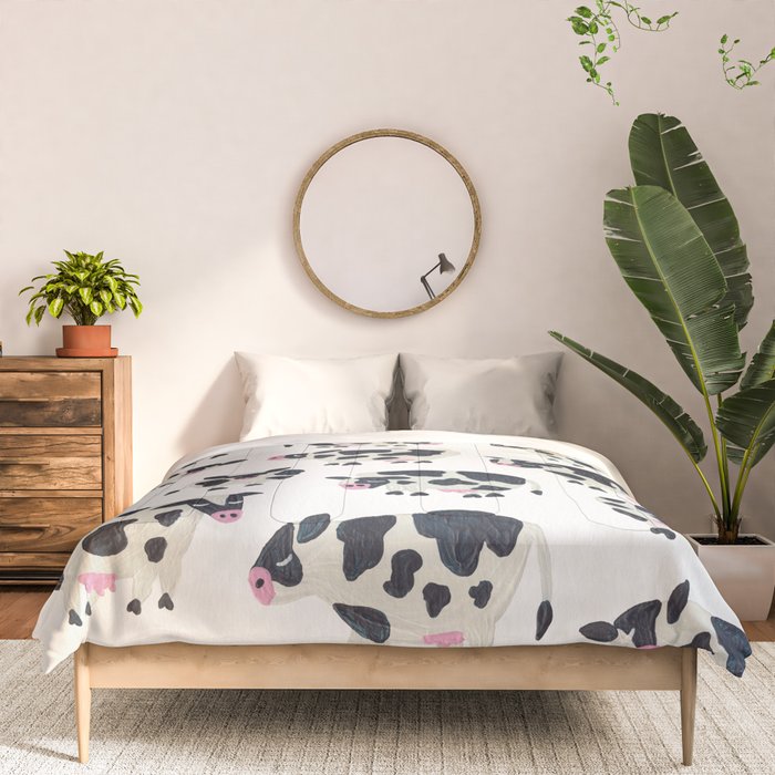 Cow Collection - White Comforter Gallery Image 3
