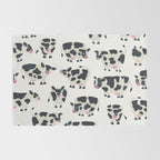 Cow Collection - White Rug Gallery Image 2