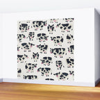 Cow Collection - White Wall Mural Gallery Image 2