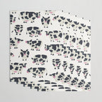 Cow Collection - White Wrapping Paper Gallery Image 3