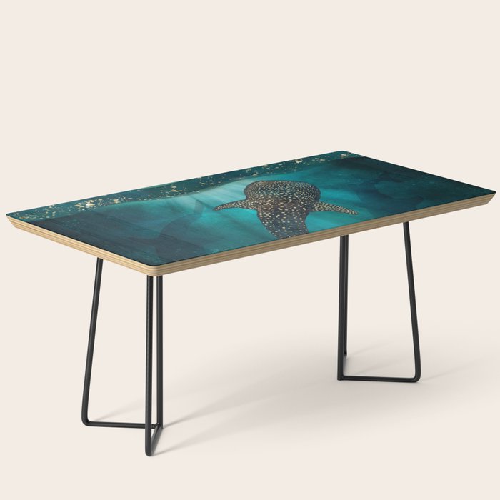Metallic Whale Shark Coffee Table Gallery Image 1