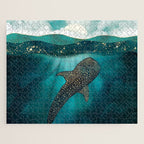 Metallic Whale Shark Jigsaw Puzzle Gallery Image 1