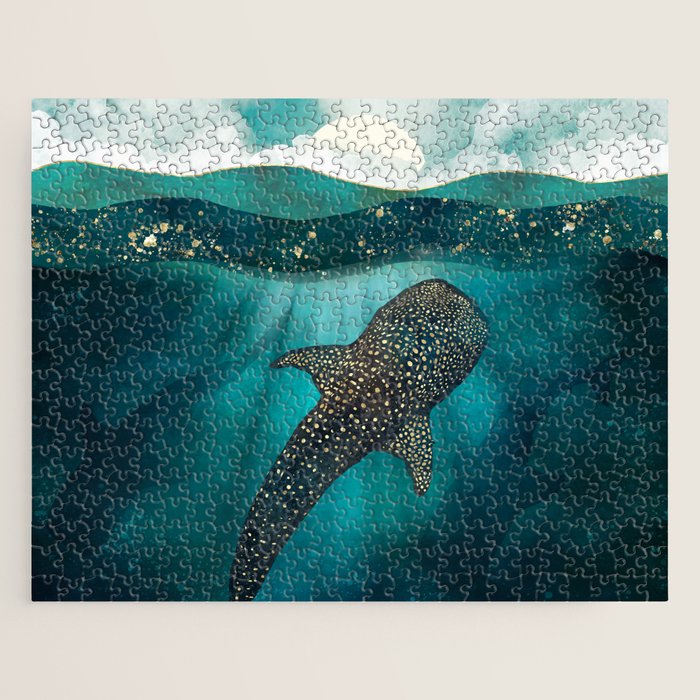 Metallic Whale Shark Jigsaw Puzzle Gallery Image 1