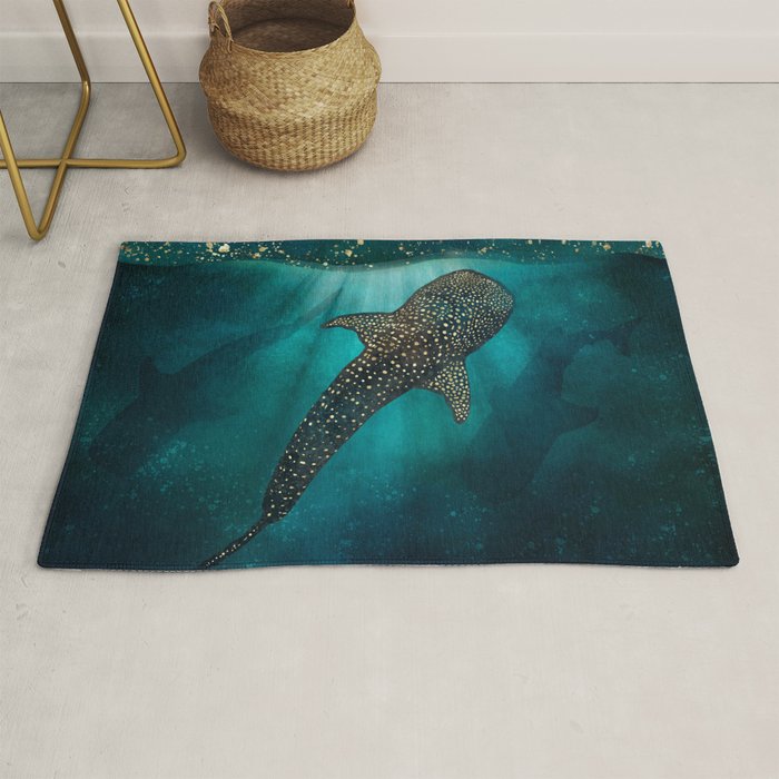 Metallic Whale Shark Rug Gallery Image 1