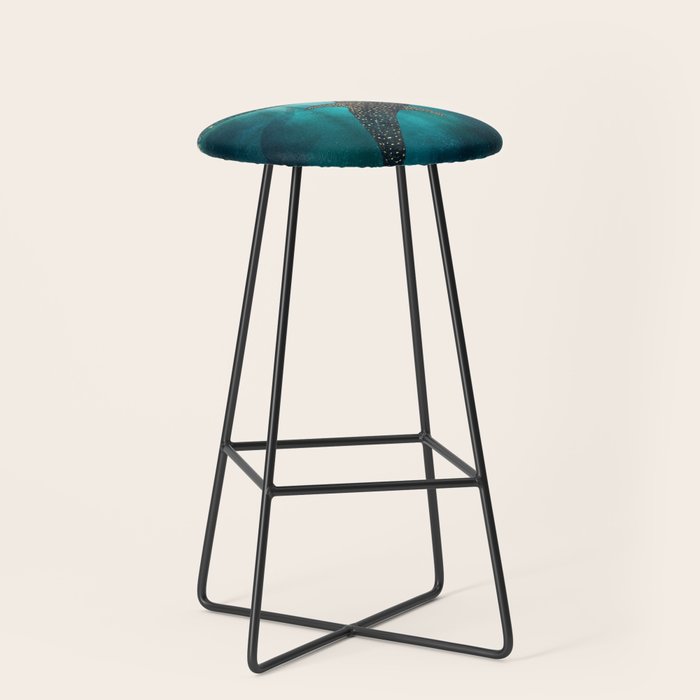 Metallic Whale Shark Stool Gallery Image 1