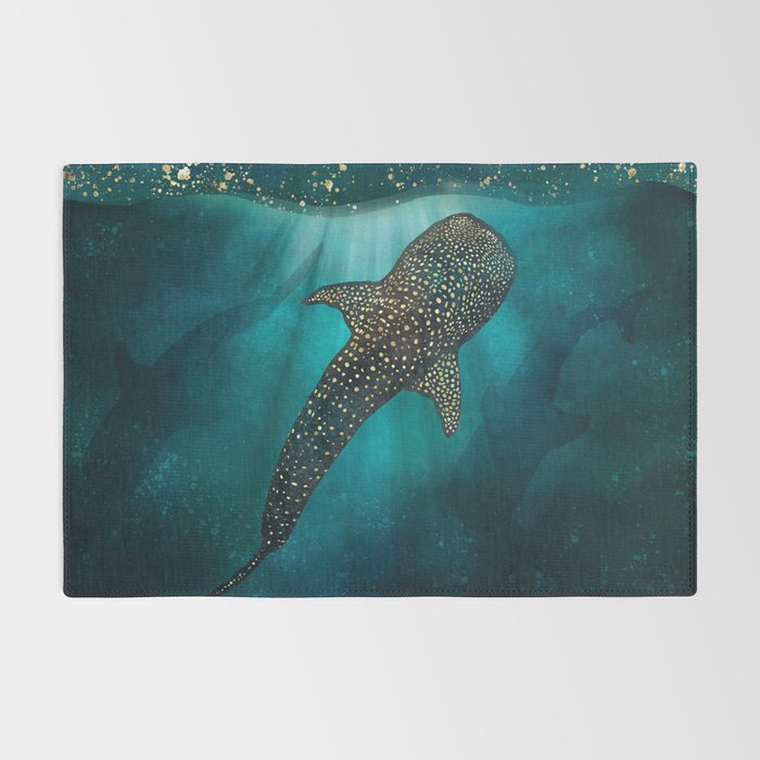 Metallic Whale Shark Rug Gallery Image 2