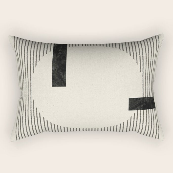 Paper Collage I Rectangular Pillow Gallery Image 1