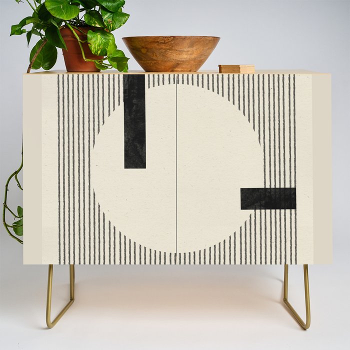 Paper Collage I Credenza Gallery Image 1