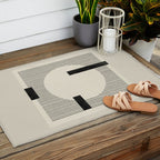 Paper Collage I Outdoor Rug Gallery Image 2