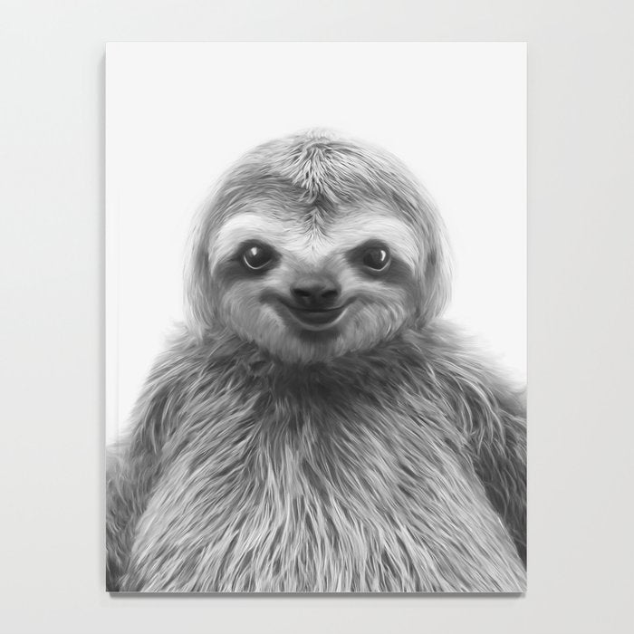 Young Sloth Notebook Gallery Image 4