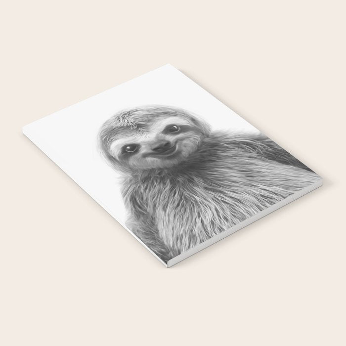 Young Sloth Notebook Gallery Image 2