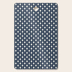 Vintage Stars VIII Dark Navy Blue Cutting Board Gallery Image 1