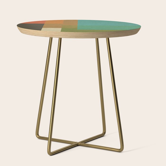  geometric texture 1 Side Table Gallery Image 1
