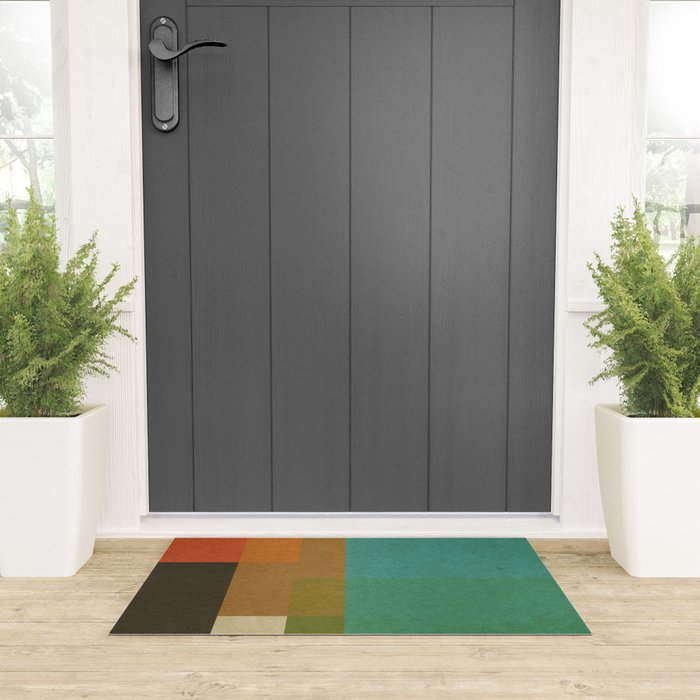 geometric texture 1 Welcome Mat Gallery Image 3