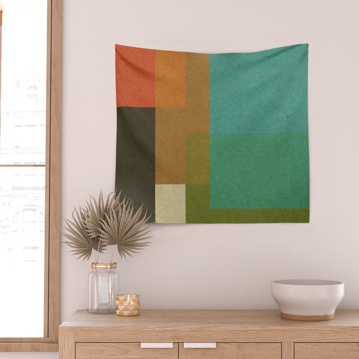  geometric texture 1 Wall Tapestry Gallery Image 2