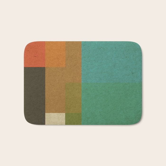 geometric texture 1 Bath Mat Gallery Image 1