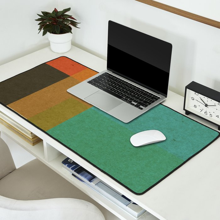  geometric texture 1 Desk Mat Gallery Image 2