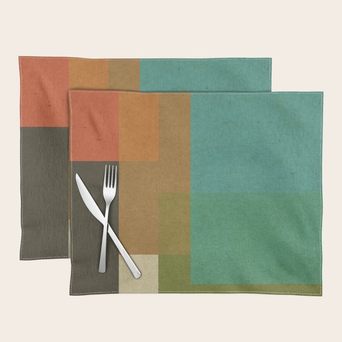  geometric texture 1 Placemat Gallery Image 1