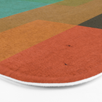  geometric texture 1 Bath Mat Gallery Image 3