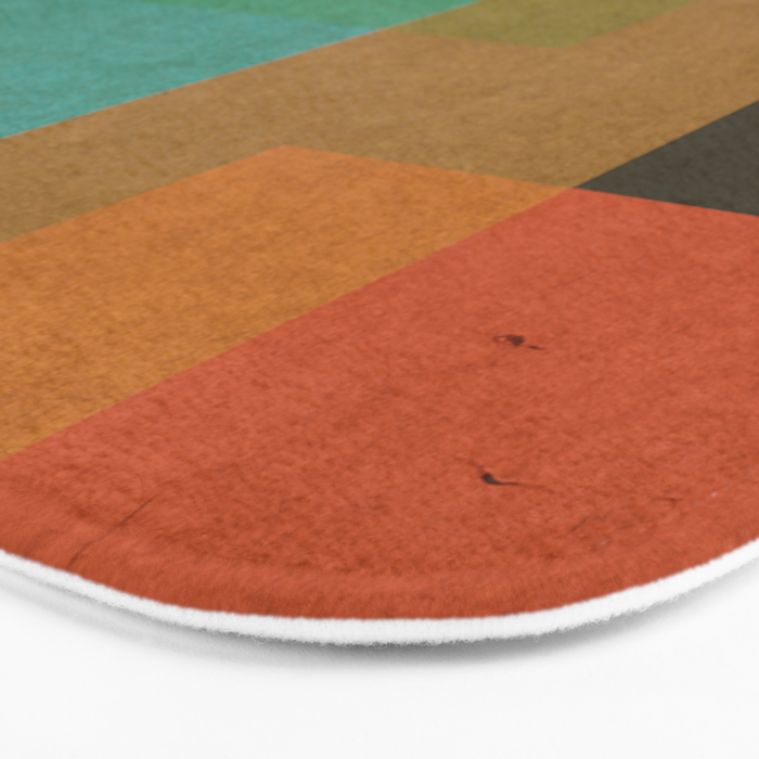  geometric texture 1 Bath Mat Gallery Image 3