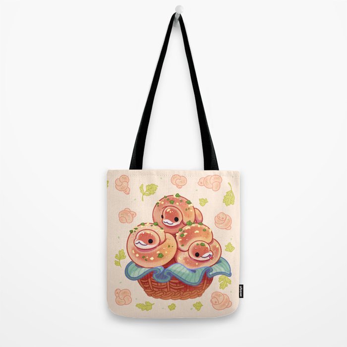Garlic knot pythons Tote Bag Gallery Image 2