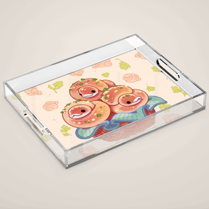 Garlic knot pythons Acrylic Tray Gallery Image 1