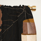 Black Wine 1 Window Curtain Gallery Image 2