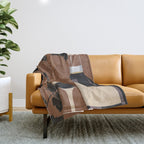 Black Wine 1 Throw Blanket Gallery Image 1