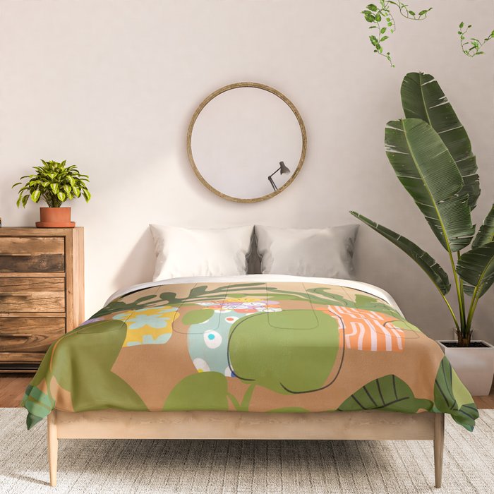 I Need More Plants Comforter Gallery Image 3