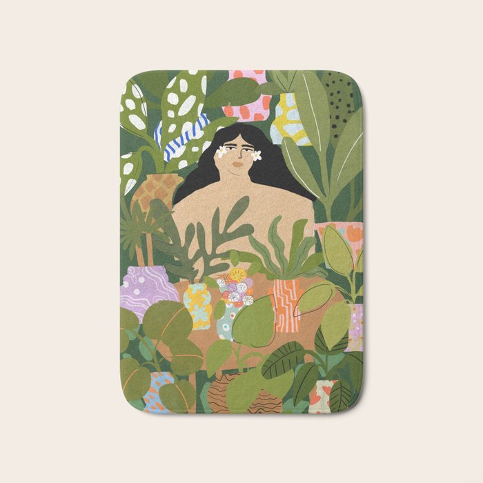 I Need More Plants Bath Mat Gallery Image 1