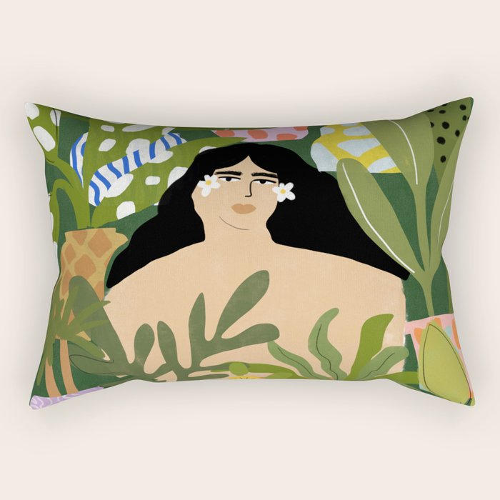 I Need More Plants Rectangular Pillow Gallery Image 1