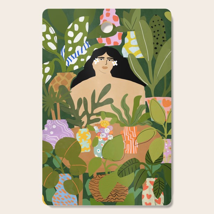 I Need More Plants Cutting Board Gallery Image 1