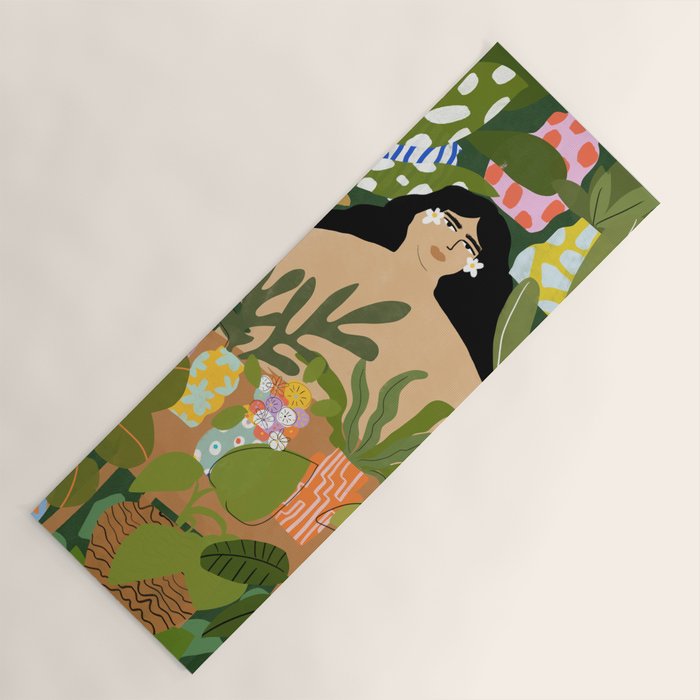 I Need More Plants Yoga Mat Gallery Image 1