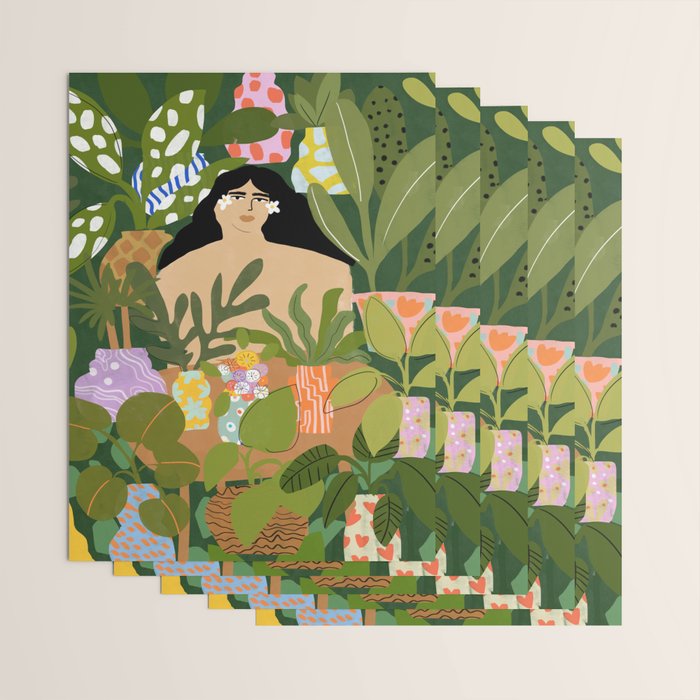 I Need More Plants Wrapping Paper Gallery Image 3