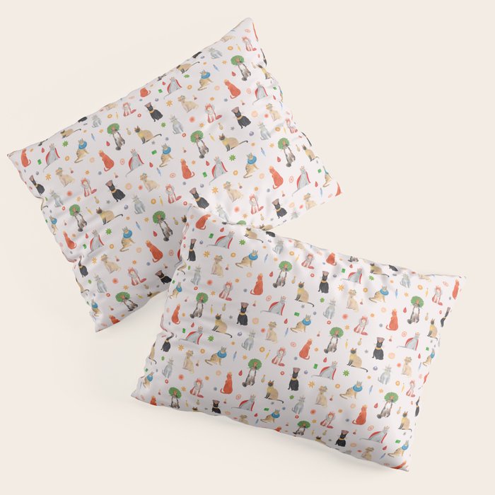 Cat Queens Pillow Sham Gallery Image 3