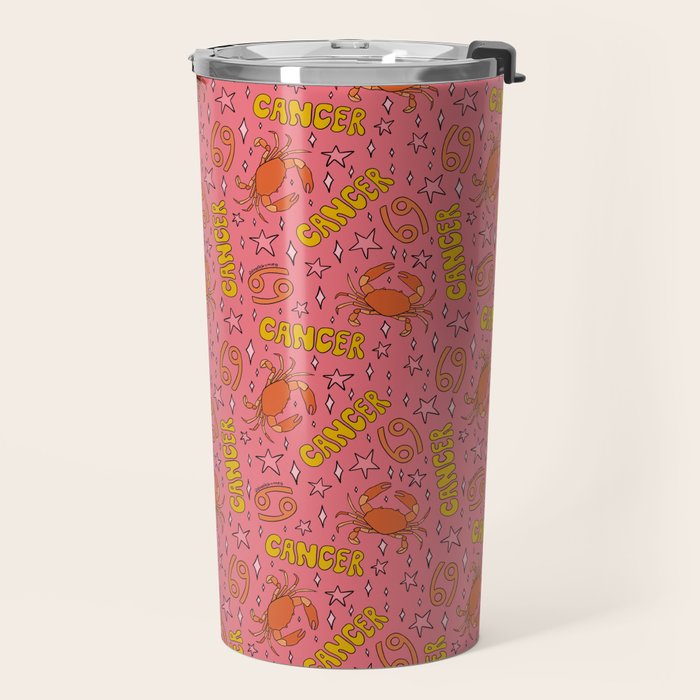 Cancer Print Travel Mug Gallery Image 2