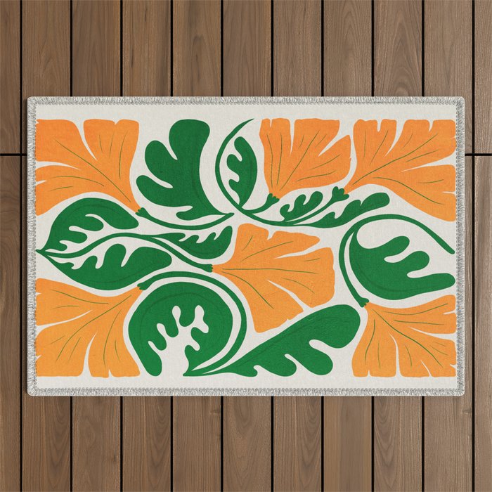 Blaze & Green: Les Fleurs | Flower Market 03 | Spring Summer 23 Outdoor Rug Gallery Image 1