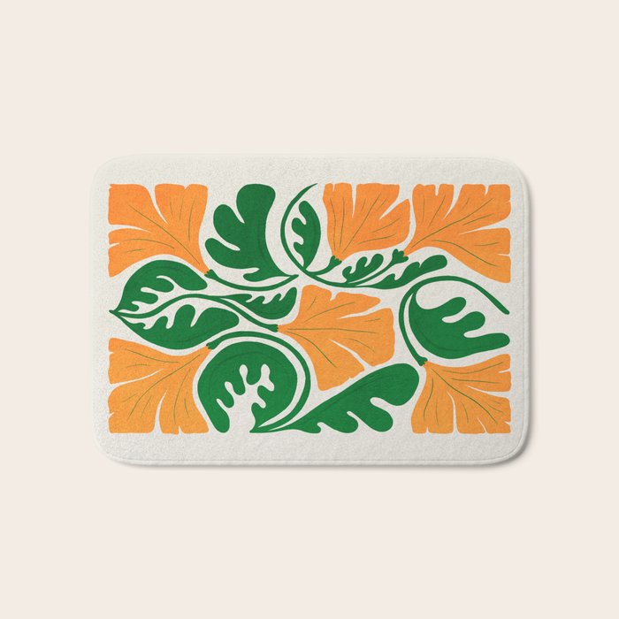 Blaze & Green: Les Fleurs | Flower Market 03 | Spring Summer 23 Bath Mat Gallery Image 1
