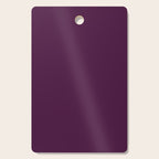 Plum Purple Solid Color Cutting Board Gallery Image 1