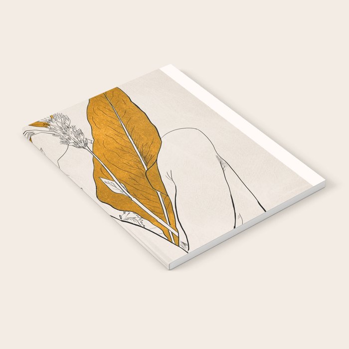 natural beauty-collage 7 Line Art 2 Notebook Gallery Image 1