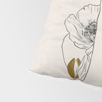 natural beauty-collage 7 Line Art 2 Pillow Sham Gallery Image 4