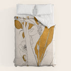 natural beauty-collage 7 Line Art 2 Duvet Cover Gallery Image 6