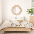 natural beauty-collage 7 Line Art 2 Duvet Cover Gallery Image 3
