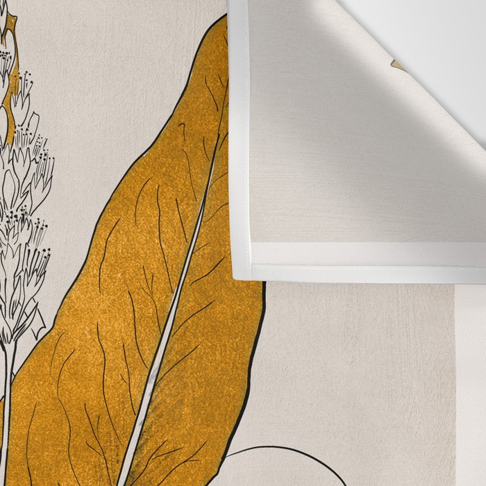 natural beauty-collage 7 Line Art 2 Wall Tapestry Gallery Image 3