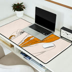 natural beauty-collage 7 Line Art 2 Desk Mat Gallery Image 2