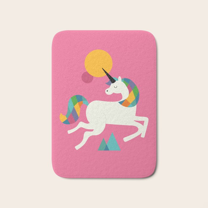 To be a unicorn Bath Mat Gallery Image 1