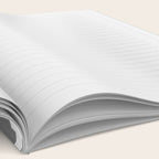 White Swiss Cross Pattern on Light Grey background Notebook Gallery Image 2