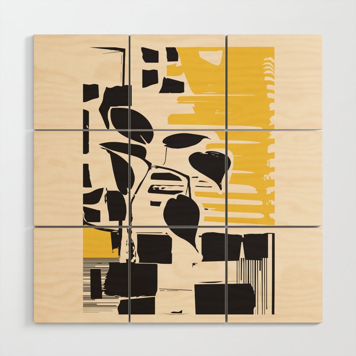 City Lights 2 Wood Wall Art Gallery Image 1