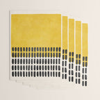 Yellow Black Modern Minimalism Wrapping Paper Gallery Image 3
