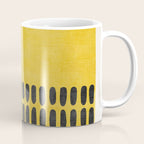 Yellow Black Modern Minimalism Coffee Mug Gallery Image 1